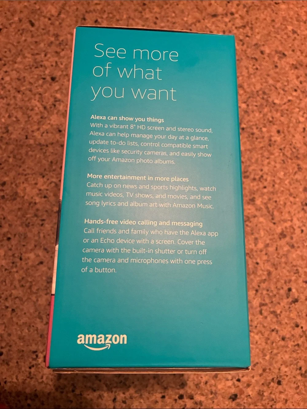 Amazon Echo Show 8 Smart Display - White